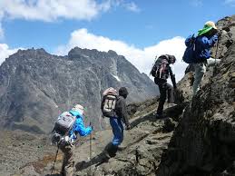Mountain Rwenzori National Park main view